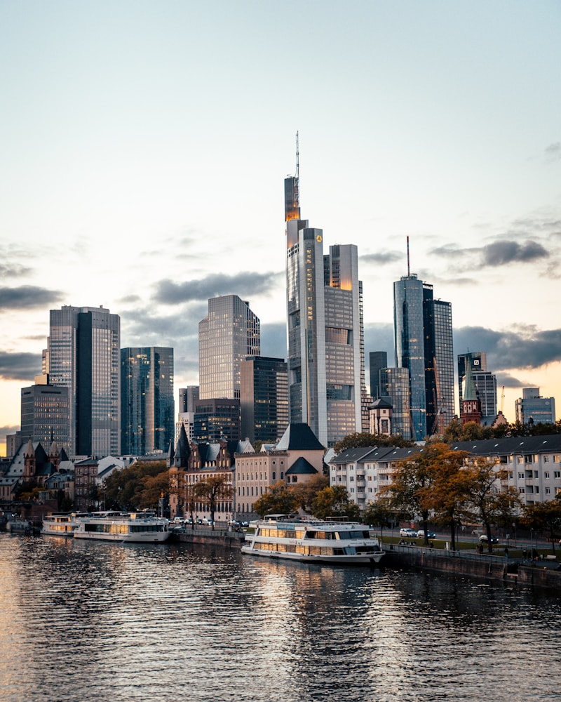 Bankenviertel, Frankfurt — the district where we run our banking, asset management, and trade shows shoots