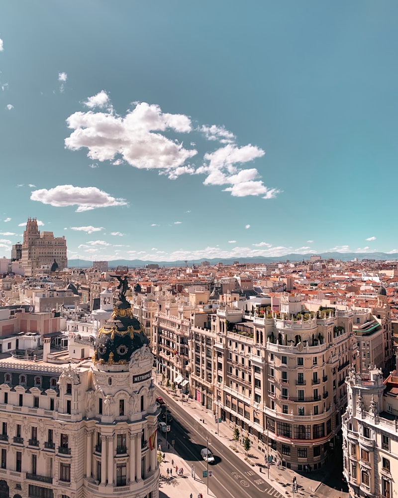 AZCA, Madrid — the district where we run our banking, telco, and Iberian HQs shoots