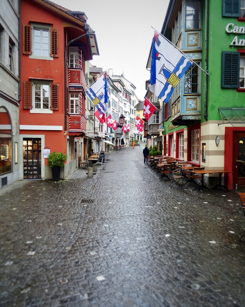 Paradeplatz, Zurich — the district where we run our banking, pharma, and reinsurance shoots